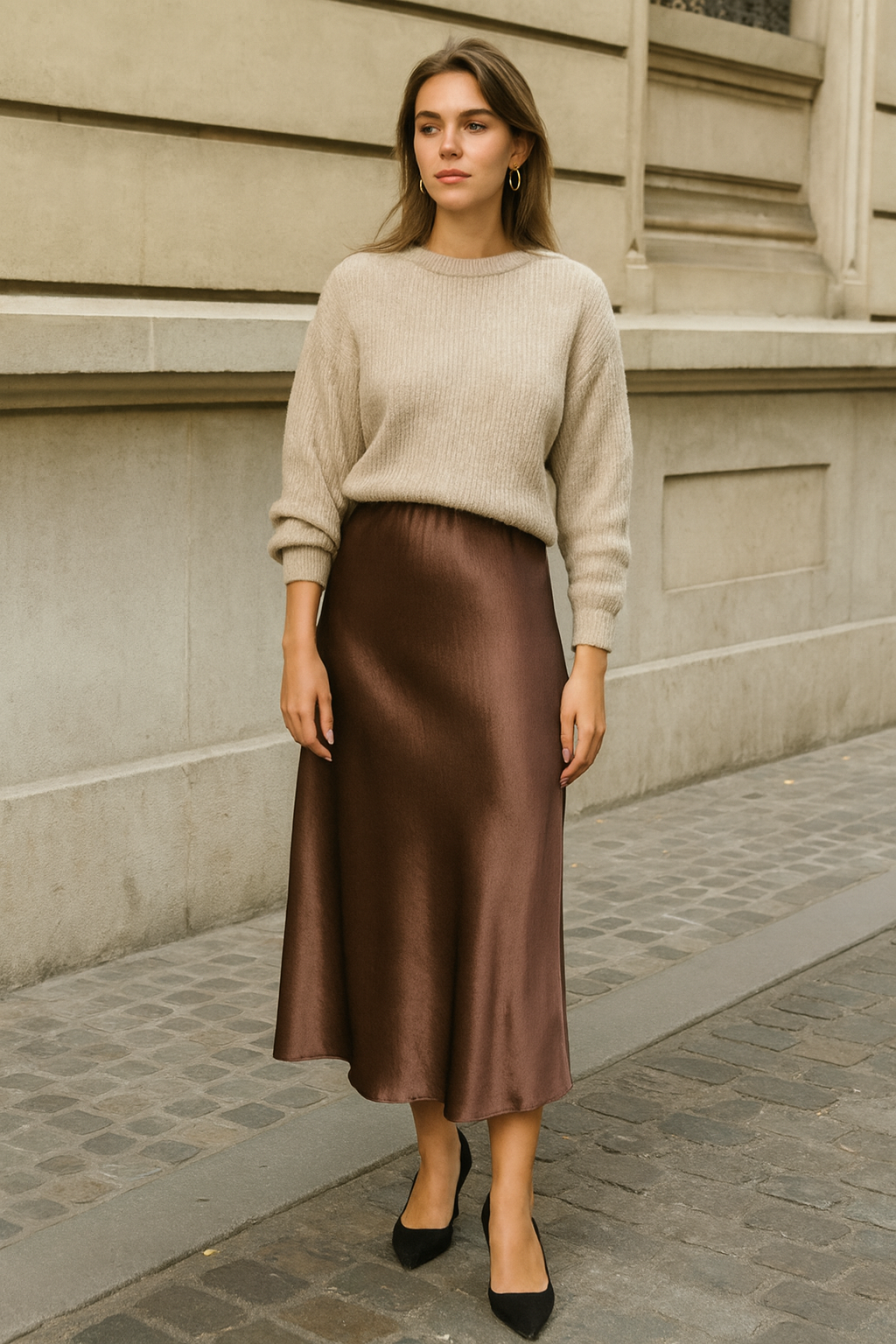 Hoe je een satijnen midi-rok stijlvol combineert: 5 tijdloze tips