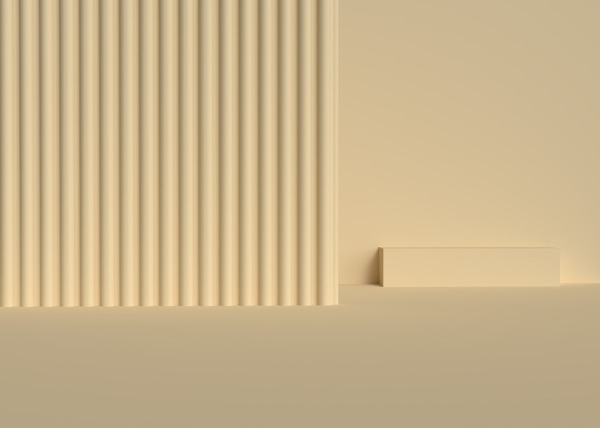 a white bed with a white wall