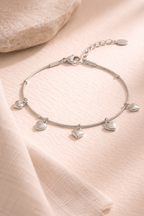 Isabelle | Hartjes armband (14K verguld)