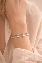 Isabelle | Hartjes armband (14K verguld)