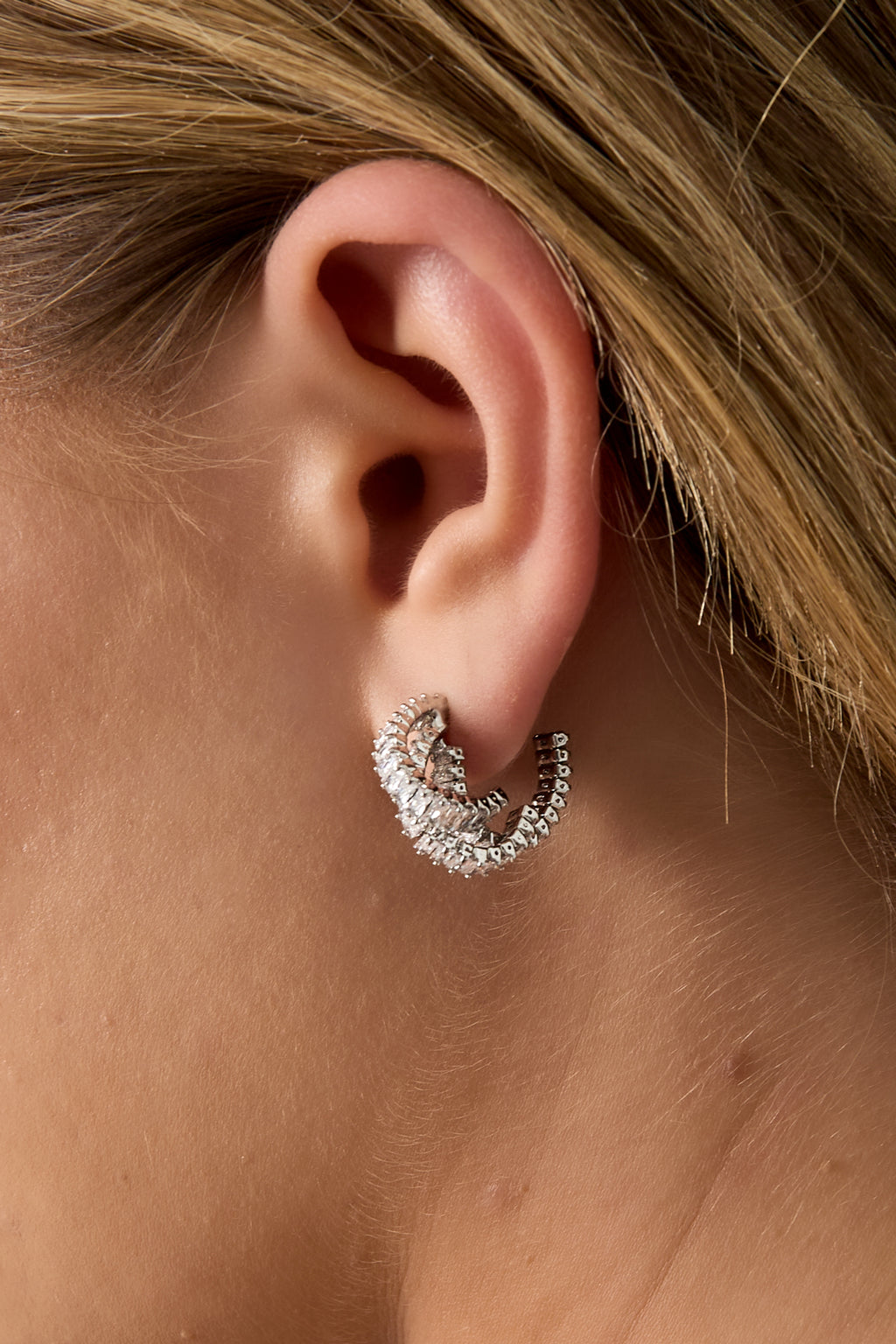 Parisian chic | Sparkle Twist Oorbellen